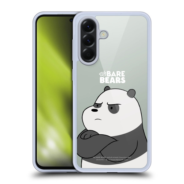 We Bare Bears Character Art Panda Soft Gel Case for Samsung Galaxy A56 5G