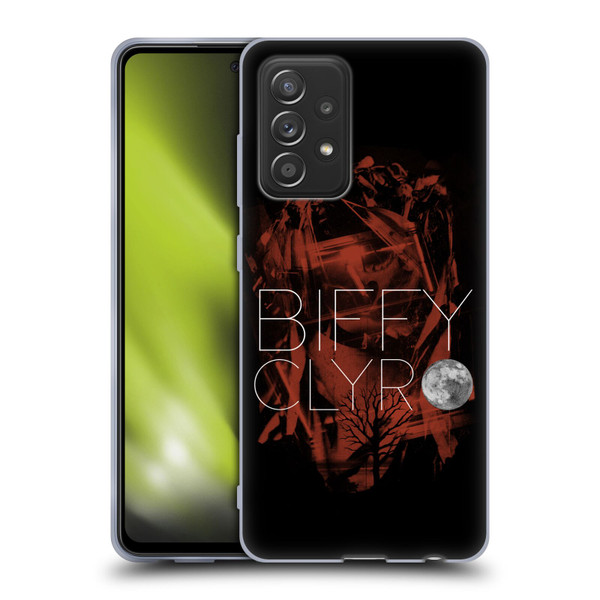 Biffy Clyro Graphics Red Soft Gel Case for Samsung Galaxy A52 / A52s / 5G (2021)