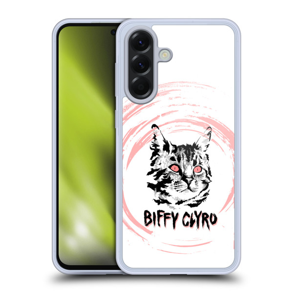 Biffy Clyro Graphics Cat Soft Gel Case for Samsung Galaxy A56 5G