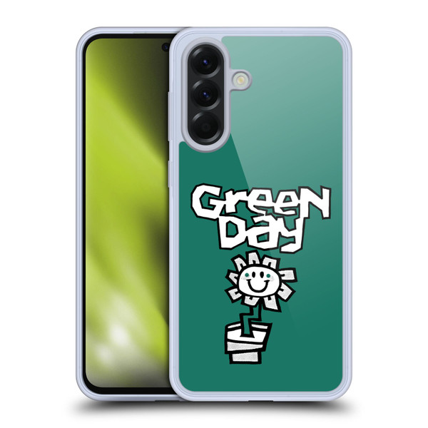 Green Day Graphics Flower Soft Gel Case for Samsung Galaxy A56 5G