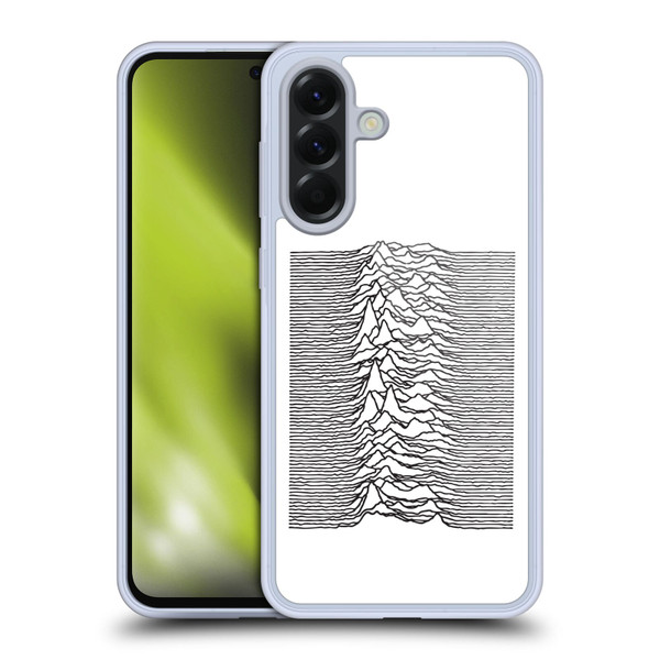 Joy Division Graphics Pulsar Waves Soft Gel Case for Samsung Galaxy A56 5G
