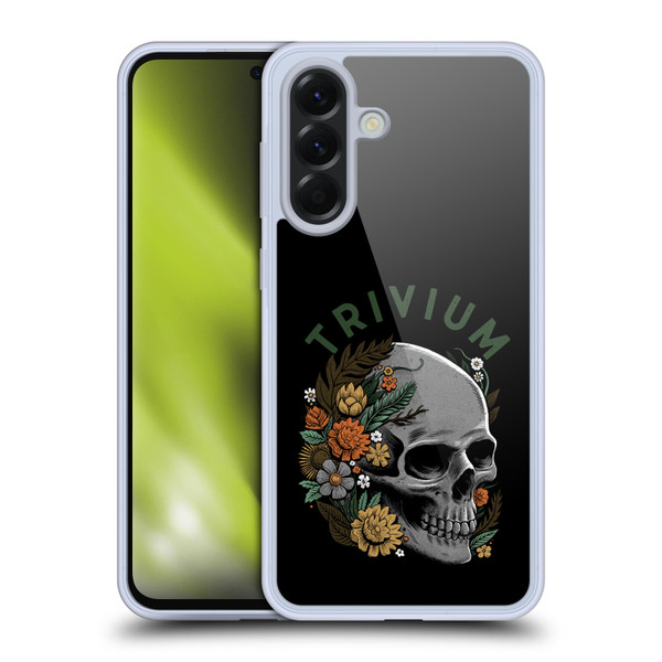Trivium Graphics Skelly Flower Soft Gel Case for Samsung Galaxy A56 5G