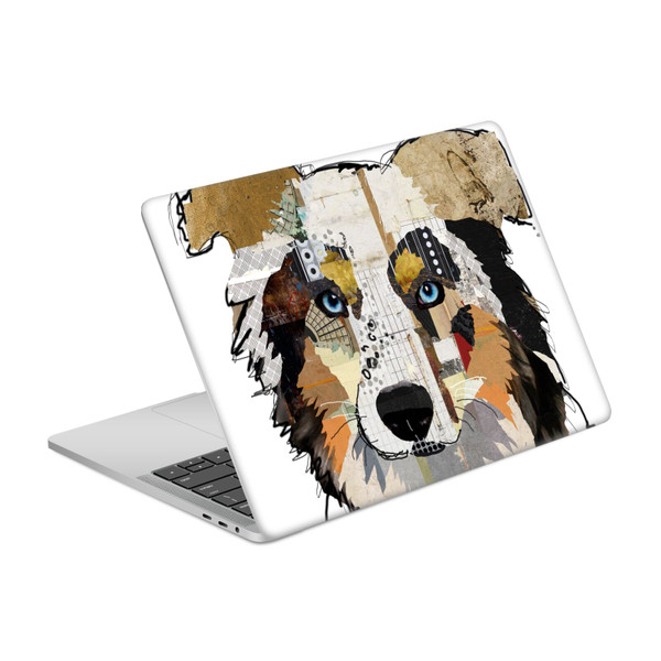 Michel Keck Dogs 3 Australian Shepherd Vinyl Sticker Skin Decal Cover for Apple MacBook Pro 13" A1989 / A2159