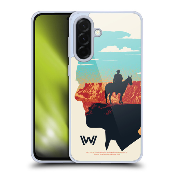 Westworld Graphics Ford And William Soft Gel Case for Samsung Galaxy A36 5G
