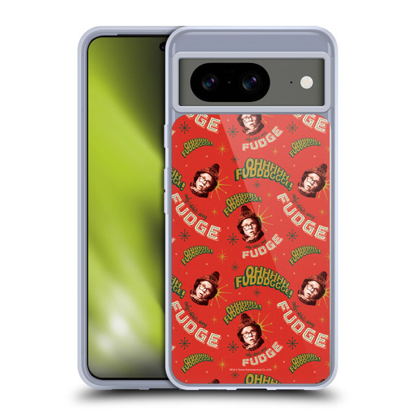 A Christmas Story Composed Art Alfie Pattern Soft Gel Case for Google Pixel 8