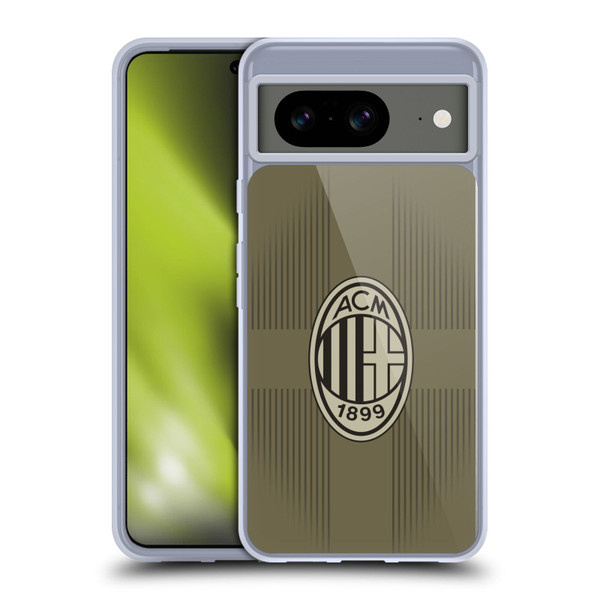 AC Milan 2022/23 Third Kit Soft Gel Case for Google Pixel 8