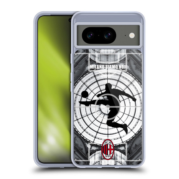 AC Milan Adults Milano Siamo Noi Soft Gel Case for Google Pixel 8