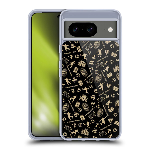 AC Milan Children Pattern Soft Gel Case for Google Pixel 8