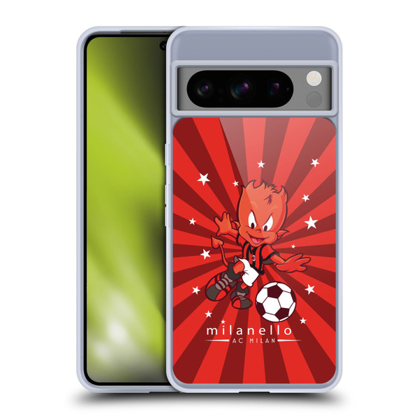 AC Milan Children Milanello 2 Soft Gel Case for Google Pixel 8 Pro