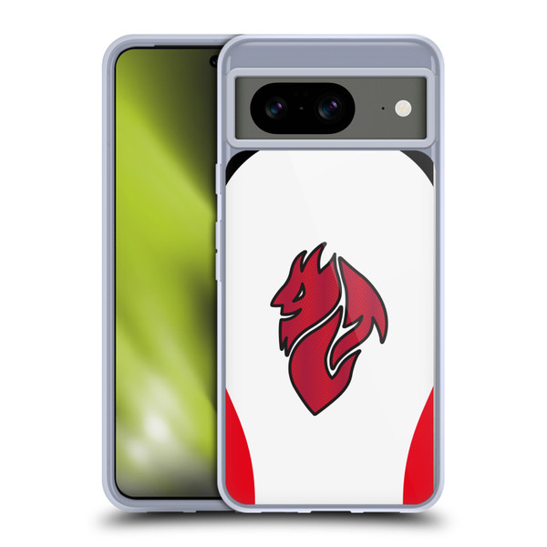 AC Milan 2025/26 Crest Kit Away Soft Gel Case for Google Pixel 8