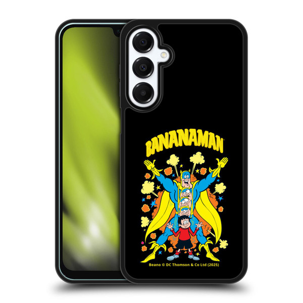 Beano Bananaman Graphics Characters Gel Armour Case For Samsung Galaxy A16 5G