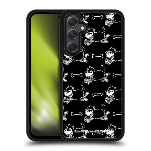Beano Bananaman Patterns Gnasher Gel Armour Case For Samsung Galaxy A54 5G