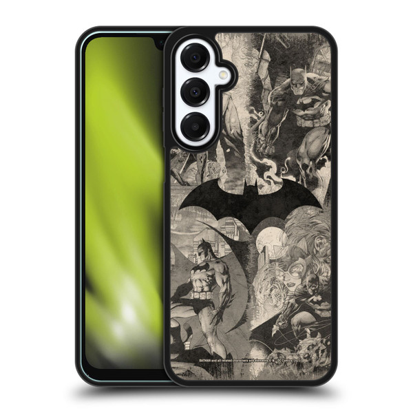 Batman DC Comics Hush Logo Collage Distressed Gel Armour Case For Samsung Galaxy A16 5G