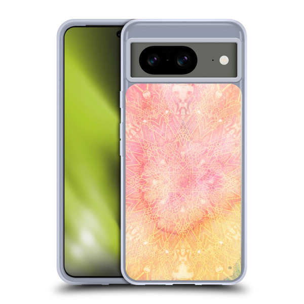 Aimee Stewart Mandala Pink Twinkle Soft Gel Case for Google Pixel 8