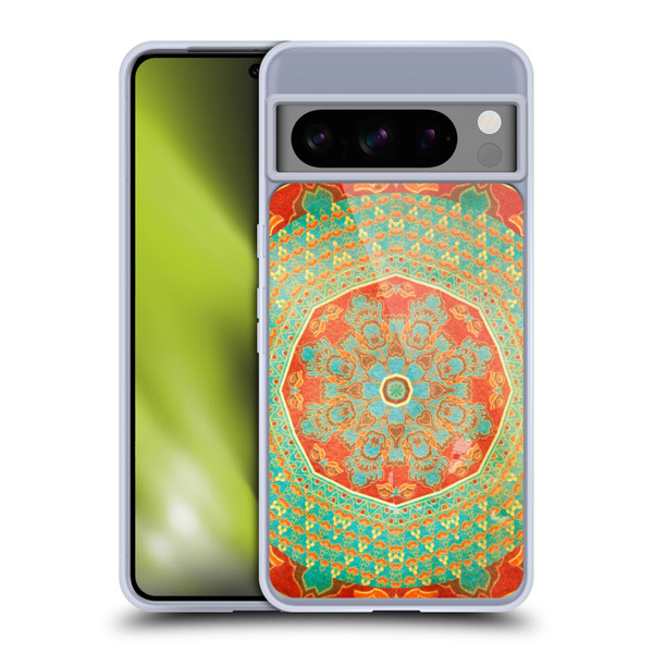 Aimee Stewart Mandala Citrus Soft Gel Case for Google Pixel 8 Pro