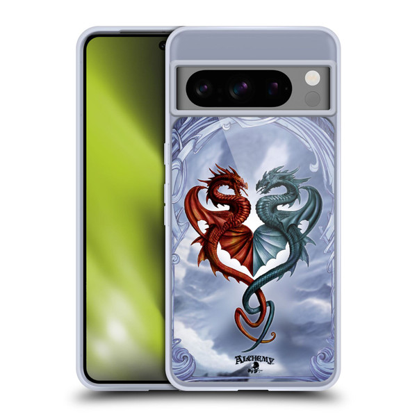 Alchemy Gothic Dragon Draconic Tryst Soft Gel Case for Google Pixel 8 Pro