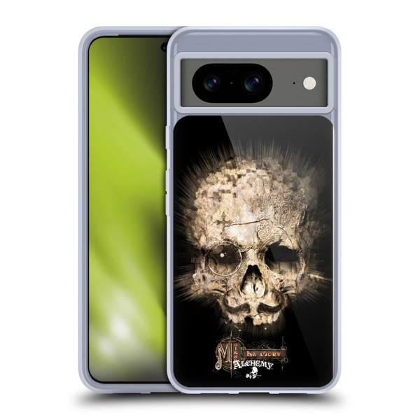 Alchemy Gothic Graphic Art M'sieur La Mort Soft Gel Case for Google Pixel 8