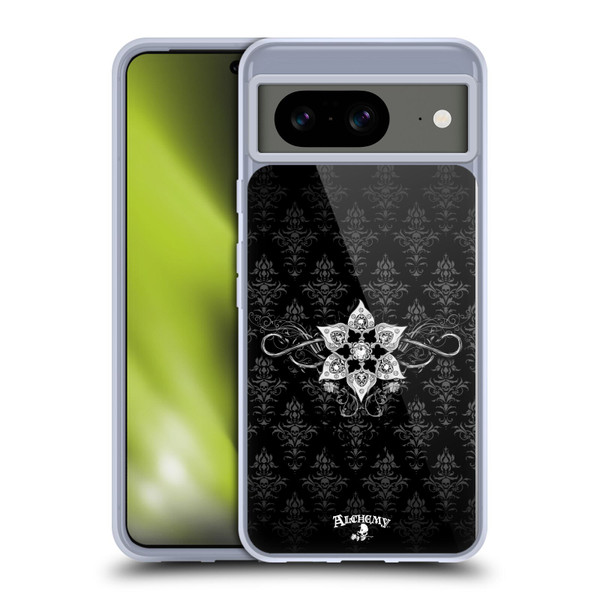 Alchemy Gothic Illustration Deadly Nightshade Soft Gel Case for Google Pixel 8