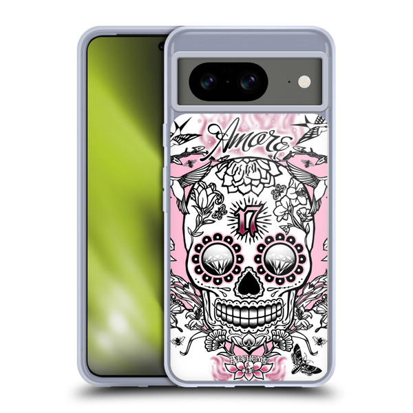 Alchemy Gothic Skull Amore Soft Gel Case for Google Pixel 8