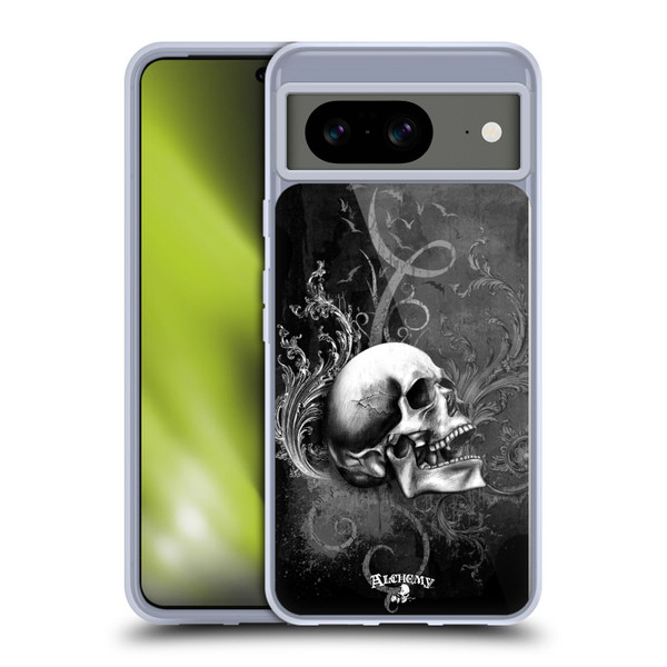 Alchemy Gothic Skull De Profundis Soft Gel Case for Google Pixel 8