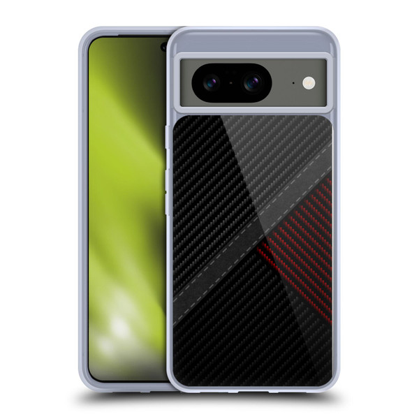 Alyn Spiller Carbon Fiber Stitch Soft Gel Case for Google Pixel 8