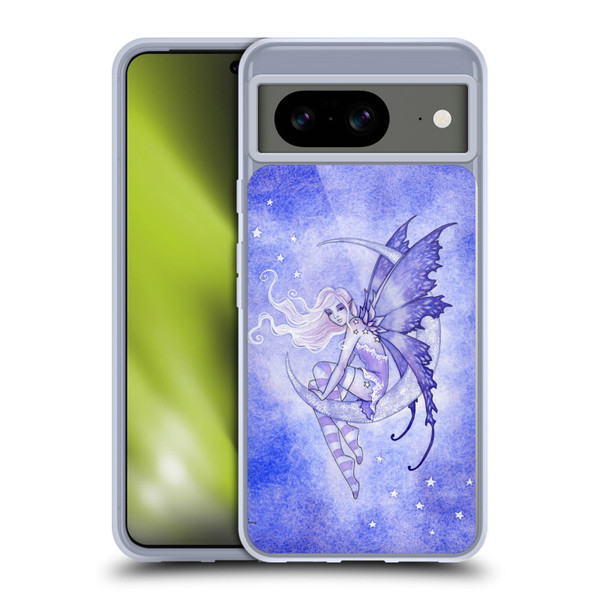 Amy Brown Elemental Series Moon Fairy Soft Gel Case for Google Pixel 8