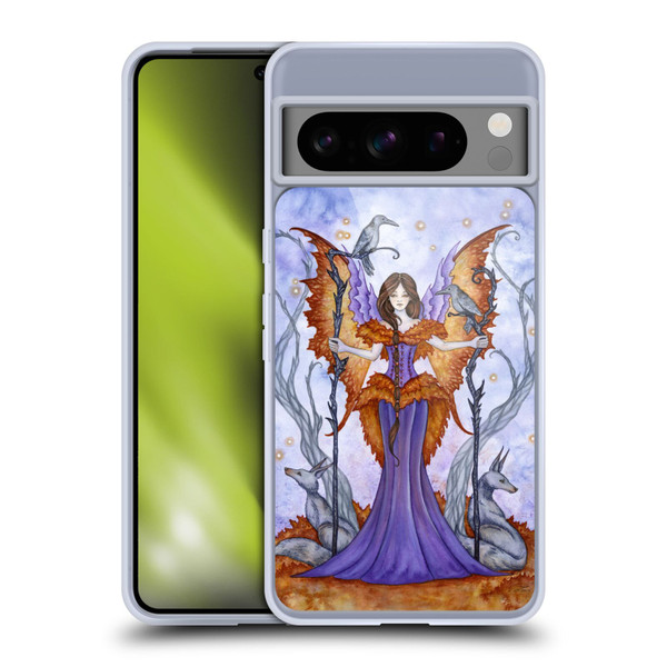 Amy Brown Elemental Series Raven Pixie Soft Gel Case for Google Pixel 8 Pro