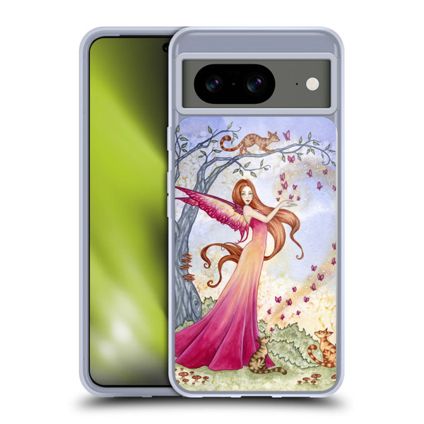 Amy Brown Lovely Fairies Butterfly Magic Soft Gel Case for Google Pixel 8
