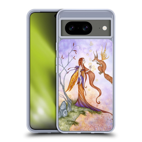 Amy Brown Lovely Fairies Cliffside Talks Soft Gel Case for Google Pixel 8