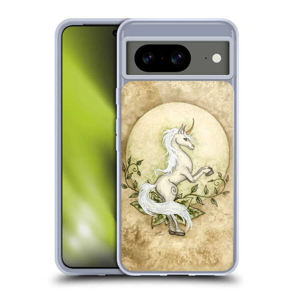 Amy Brown Mythical Unicorn Earth Soft Gel Case for Google Pixel 8