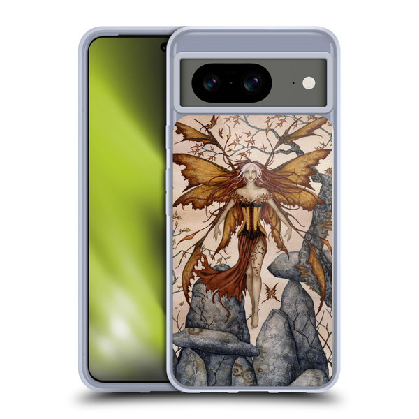Amy Brown Pixies Autumn Soft Gel Case for Google Pixel 8