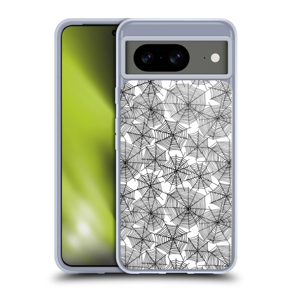 Andrea Lauren Design Assorted Spider Webs Soft Gel Case for Google Pixel 8