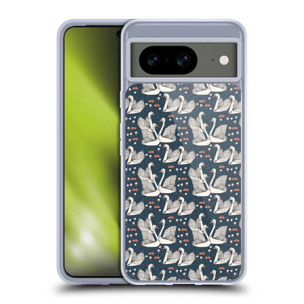 Andrea Lauren Design Birds Swans Soft Gel Case for Google Pixel 8