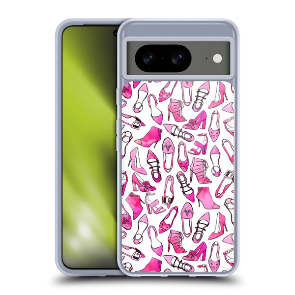 Andrea Lauren Design Lady Like Shoe Addict Soft Gel Case for Google Pixel 8
