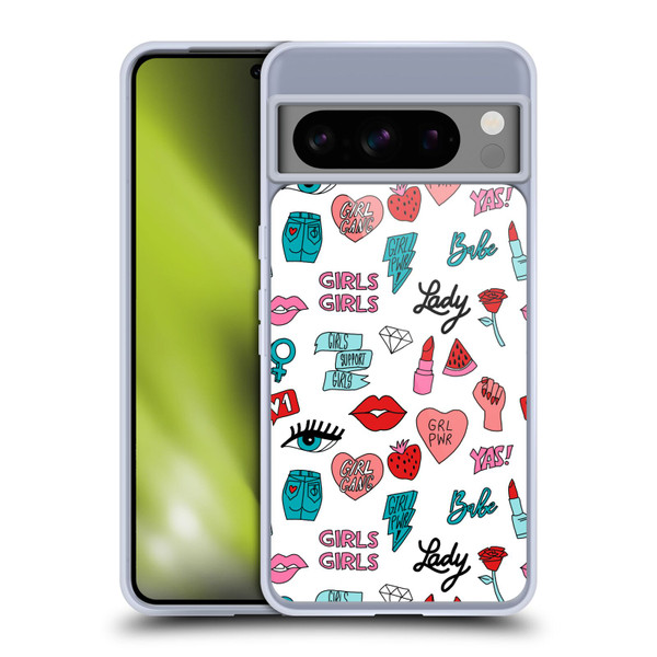 Andrea Lauren Design Lady Like Girl Power Soft Gel Case for Google Pixel 8 Pro
