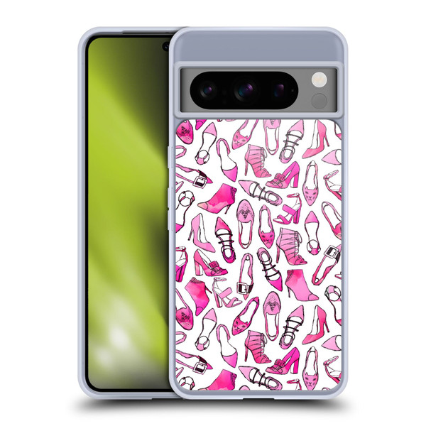 Andrea Lauren Design Lady Like Shoe Addict Soft Gel Case for Google Pixel 8 Pro