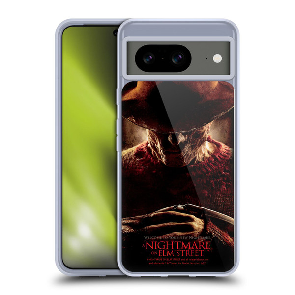 A Nightmare On Elm Street (2010) Graphics Freddy Key Art Soft Gel Case for Google Pixel 8
