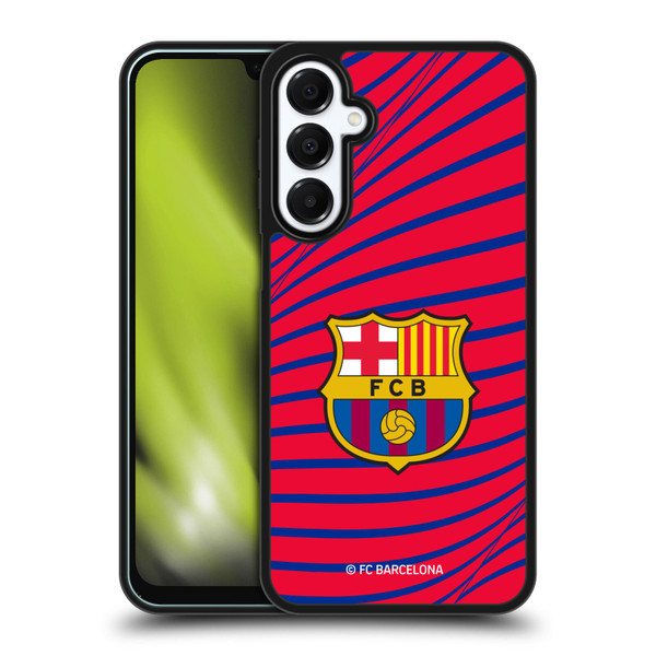 FC Barcelona Graphics Texture Gel Armour Case For Samsung Galaxy A16 5G