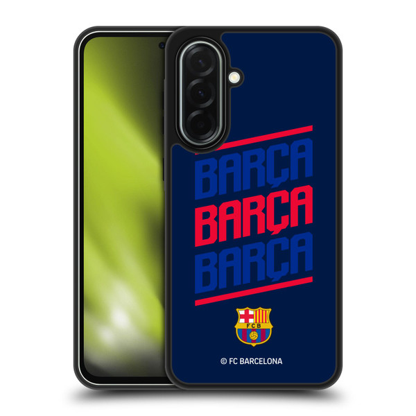 FC Barcelona Graphics Barca Type Gel Armour Case For Samsung Galaxy A36 5G