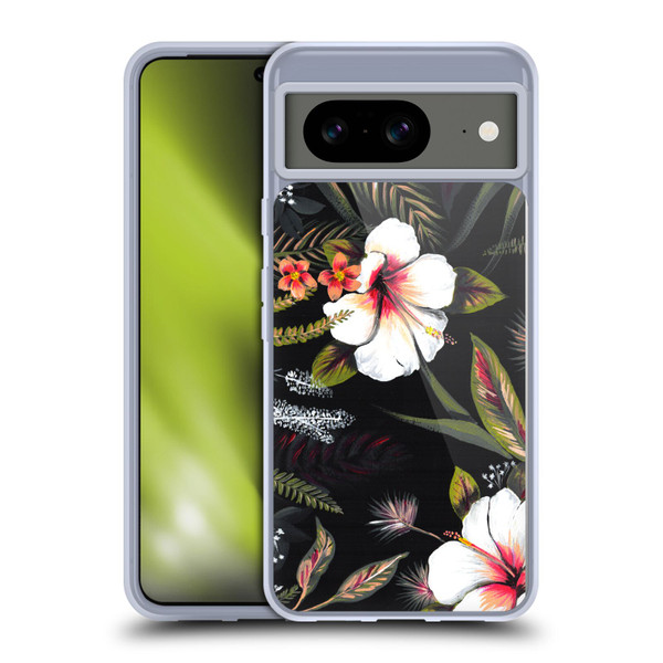Anis Illustration Flowers Tropical Soft Gel Case for Google Pixel 8