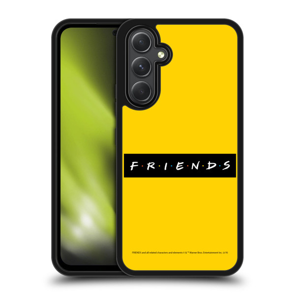 Friends TV Show Logos Pattern Gel Armour Case For Samsung Galaxy A54 5G