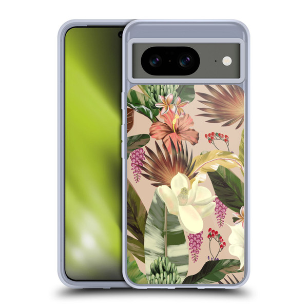 Anis Illustration Graphics New Tropicals Soft Gel Case for Google Pixel 8