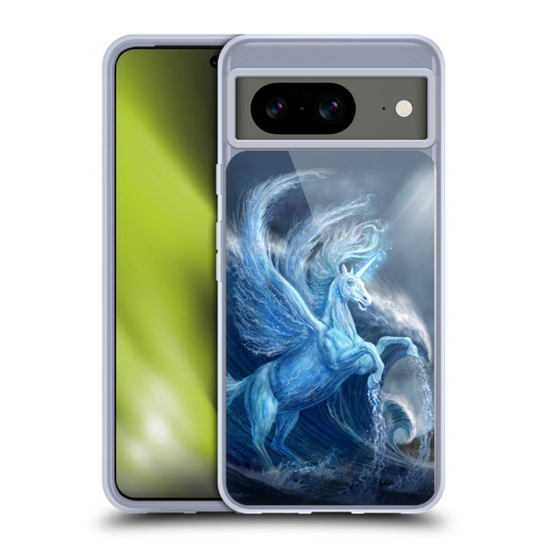 Anthony Christou Art Water Pegasus Soft Gel Case for Google Pixel 8