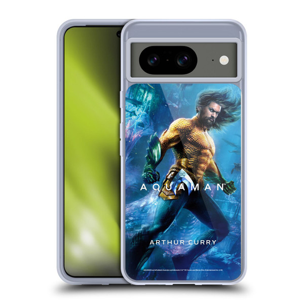 Aquaman Movie Posters Arthur Curry Soft Gel Case for Google Pixel 8