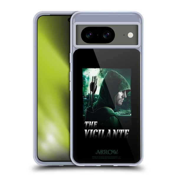 Arrow TV Series Graphics The Vigilante Soft Gel Case for Google Pixel 8