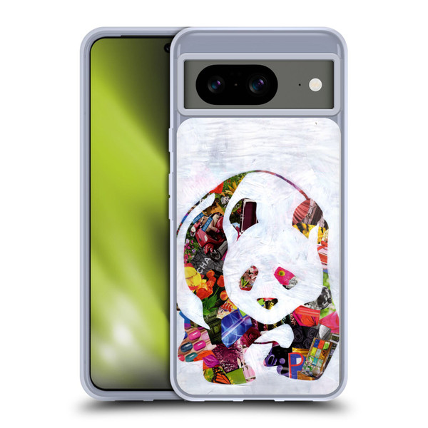 Artpoptart Animals Panda Soft Gel Case for Google Pixel 8