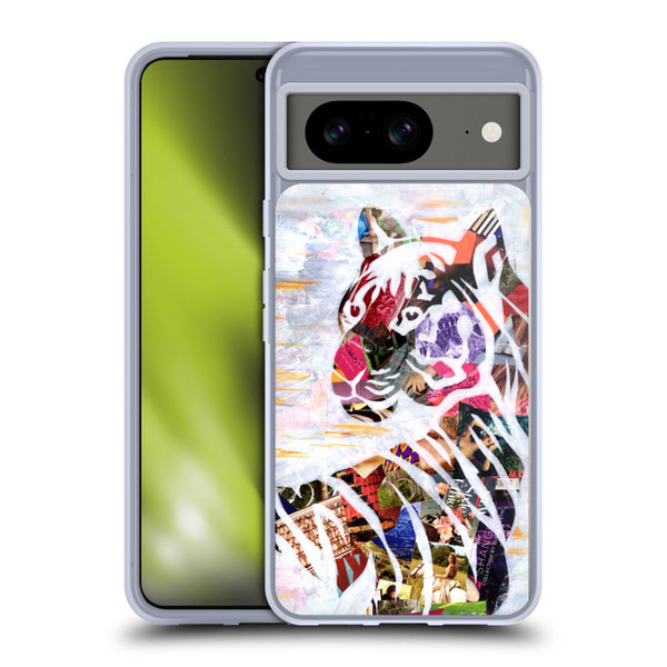 Artpoptart Animals Tiger Soft Gel Case for Google Pixel 8
