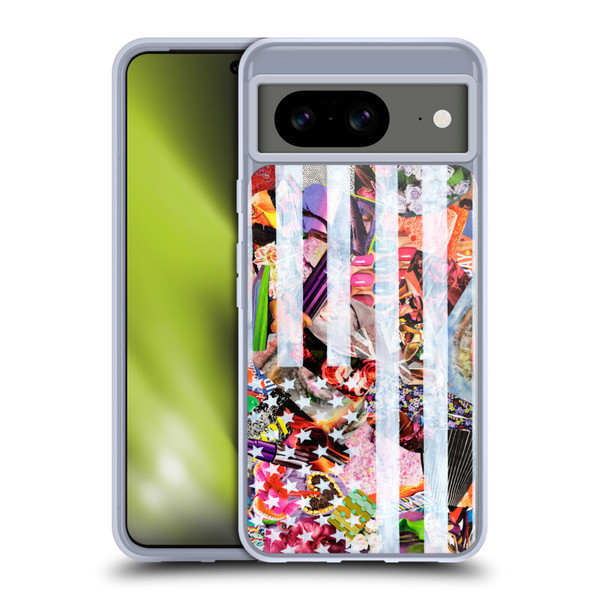 Artpoptart Flags Murican Soft Gel Case for Google Pixel 8
