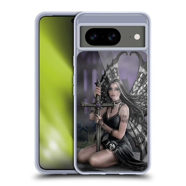 Anne Stokes Dark Hearts Lost Love Soft Gel Case for Google Pixel 8