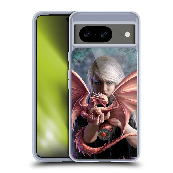 Anne Stokes Dragon Friendship Dragonkin Soft Gel Case for Google Pixel 8